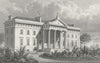 HOSPITALS. The New Caledonian Asylum 1828 old antique vintage print picture