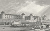 LONDON. Penitentiary, Millbank, Westminster 1829 old antique print picture