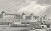 LONDON. Penitentiary, Millbank, Westminster 1829 old antique print picture