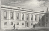BUILDINGS. Grocers Hall, Poultry 1829 old antique vintage print picture