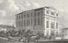 LONDON. Buildings, Highfield, Camden Road 1829 old antique print picture