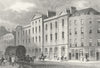 LONDON. Compter, Giltspur Street 1829 old antique vintage print picture