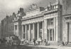 LONDON. New Corn Exchange, Mark Lane 1828 old antique vintage print picture