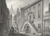 BUILDINGS. Dyer's Hall, College Street 1830 old antique vintage print picture