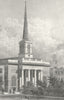 KINGS. St Barnabas, King Square 1828 old antique vintage print picture
