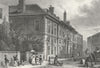 BUILDINGS. Goldsmith's Hall, Foster Lane 1830 antique print picture