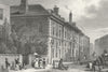 BUILDINGS. Goldsmith's Hall, Foster Lane 1830 antique print picture
