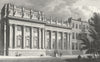 PEERS. Lord Grosvenor's Gallery, Park Lane 1828 old antique print picture