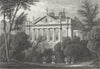 LONDON. Earl Spencer's House, Green Park 1831 old antique print picture