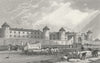 LONDON. Penitentiary, Millbank, Westminster 1829 old antique print picture