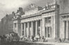 LONDON. New Corn Exchange, Mark Lane 1828 old antique vintage print picture