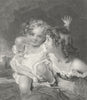 CHILDREN. Infancy c1830 old antique vintage print picture