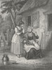 FAMILY. Aunt Dorothy c1830 old antique vintage print picture