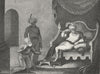 SOCIETY. Interview Prince Mourad father c1830 old antique print picture