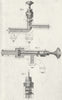 ENGINEERING. Bramah's Patent Watercock 1790 old antique vintage print picture