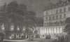 PARIS. Cafe Turc c1830 old antique vintage print picture