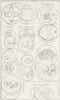 COINS. Russia Rouble Sweden Ducat Prussia Thaler 1823 old antique print