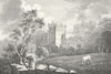 SCOTLAND. Huntly Lodge c1800 old antique vintage print picture