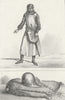 SWEDEN. Knight Helmet Eperons St Olaus c1830 old antique vintage print picture