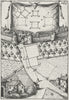 DECORATIVE. Liv III de Planimetrie Planche Cix 1702 old antique print picture