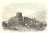 NORFOLK. Burgh Castle 1831 old antique vintage print picture
