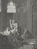PRETTY LADIES. Woman in despair; 2nd c1800 old antique vintage print picture