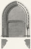 EXETER CATHEDRAL. Kendall restoration print c1830 old antique picture
