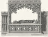 EXETER CATHEDRAL. Kendall restoration print c1830 old antique picture