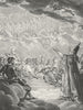 RELIGIOUS. St Peter saints angels cherubs c1800 old antique print picture