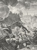 MILITARIA. Déjà Talbot sétait fait un passage c1800 old antique print picture