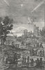 DECORATIVE. De La Sphere. Mallet 1702 old antique vintage print picture