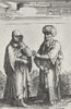 MOROCCO. Barbarie Inhabitants Mallet 1702 old antique vintage print picture