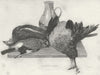 FINE ARTS. Still life 1833 old antique vintage print picture