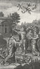 FAMILY. They plight guidance future way wisdom c1780 old antique print picture