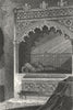 HANTS. Monument in Godshill Church, Hampshire 1808 old antique print picture