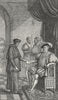 FOOD. Read o'er then Breakfast Appetite you 1773 old antique print picture