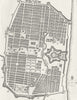 INDIA. Plan of Puducherry Pondicherry 1759 old antique vintage print picture