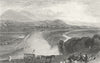 SCOTLAND. Melrose-Turner c1840 old antique vintage print picture
