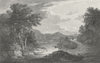 SCOTLAND. Vien on Loch Long c1840 old antique vintage print picture