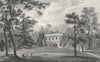 STATELY HOMES. The Coppice c1810 old antique vintage print picture