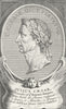 ROME. Julius Caesar c1780 old antique vintage print picture