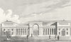 PARIS. Palace of Legion Honour 1828 old antique vintage print picture