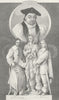 PORTRAITS. Laud; Strafford; Hampden; Falkland c1830 old antique print picture