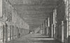 FONTAINEBLEAU. Galerie de Francois I. Pugin 1828 old antique print picture