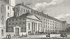 PARIS. Hopital L'Hotel Dieu. Horses dogs 1834 old antique print picture