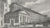 PARIS. Hopital L'Hotel Dieu. Horses dogs 1828 old antique print picture