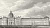 PARIS. Hospice de Salpetriere. France. Pugin Cart 1828 old antique print