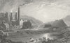 MONMOUTHSHIRE. Coldbrook Vale. Gastineau Factory 1831 antique print
