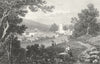ABERYSTWYTH. Blaenau Gwent, Monmouthshire. Monmouth  1831 old antique print