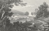 ABERYSTWYTH. Blaenau Gwent, Monmouthshire. Monmouth  1831 old antique print